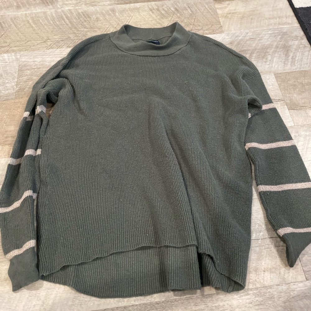 Navy Green sweater